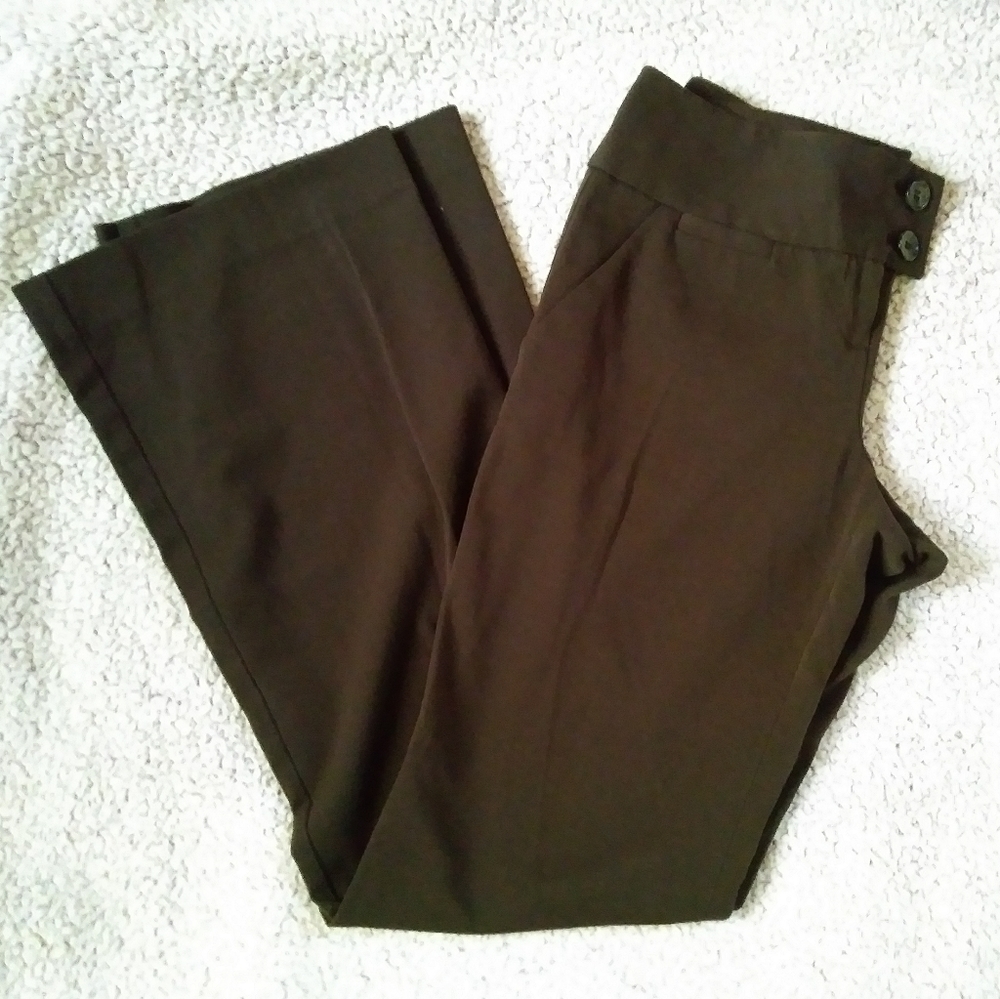 The Limited 4L Cassidy Fit Brown Career Work Pants